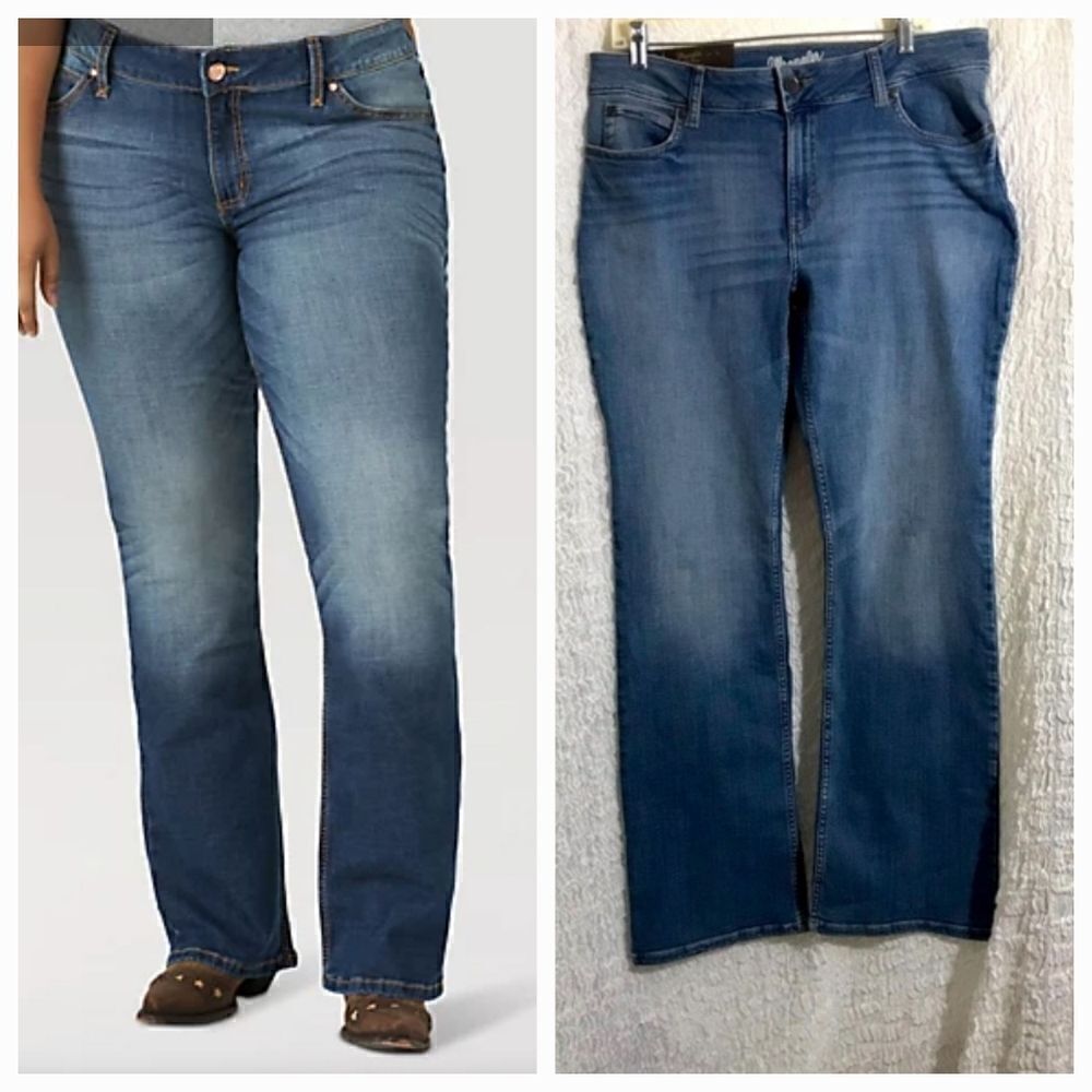 Wrangler NWT Retro Mae Mid-Rise Bootcut Jeans Size 15x32 ( 33 )